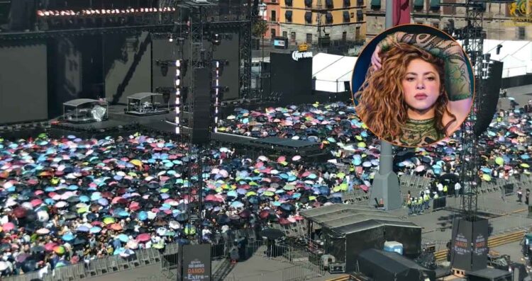 concierto gratuito Shakira