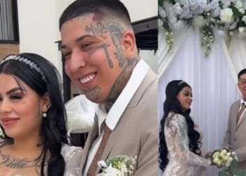 Mona y Geros celebran su boda civil en una ceremonia intima