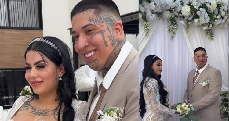 Mona y Geros celebran su boda civil en una ceremonia intima