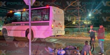 Motociclista herido en Tampico