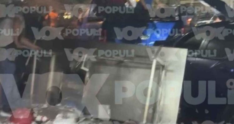 Motociclista que esperaba su cena muere al ser embestido por un automóvil en Tampico, Tamaulipas