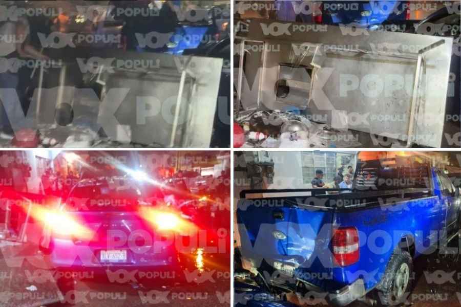 Motociclista que esperaba su cena muere al ser embestido por un automóvil en Tampico, Tamaulipas