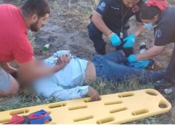 accidente brecha 115 Río Bravo