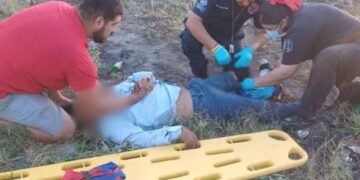 accidente brecha 115 Río Bravo