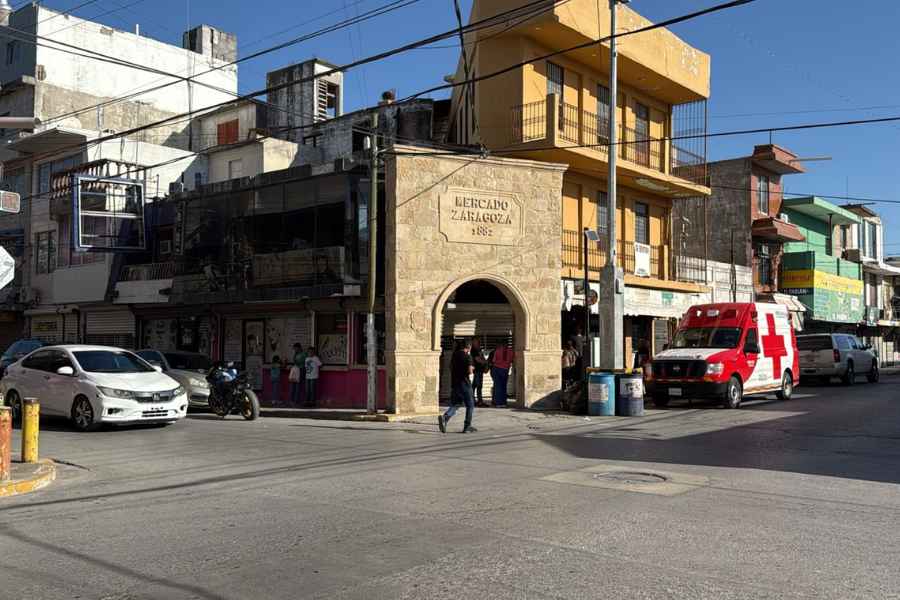Mujer murió en Mercado Zaragoza (1)