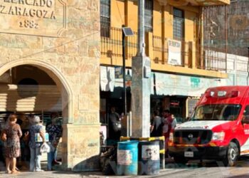 Mujer murió en Mercado Zaragoza