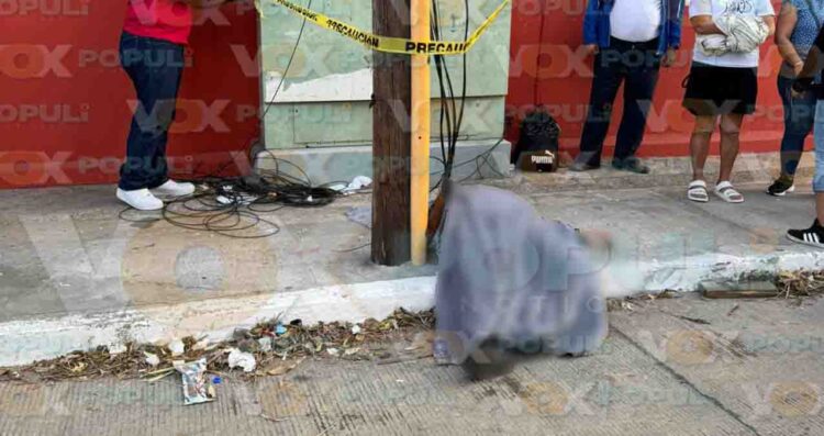 Mujer pierde la vida en plena vía pública en Tampico, Tamaulipas