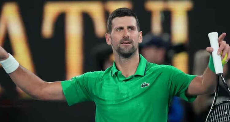 Novak Djokovic reconoce una lesión en pleno Indian Wells Masters