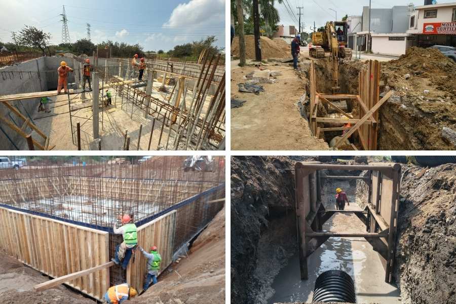 Obras hidráulicas en el sur de Tamaulipas