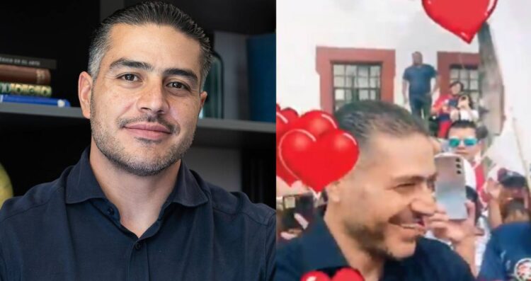 Omar García Harfuch vive un bochornoso momento luego de que un joven le pide que le haga un hijo a su mujer
