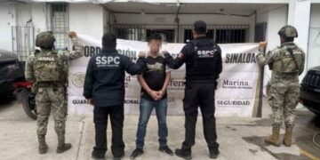 Operativo coordinado deja nueve detenidos y armas aseguradas en Mazatlán, Sinaloa