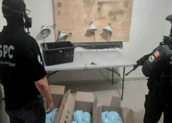 Operativo federal deja seis detenidos y asegura 270 kilogramos de fentanilo en Colima