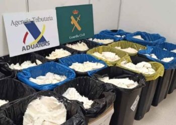 Operativo internacional logra asegurar 625 kilos de metanfetamina mexicana en Madrid, España