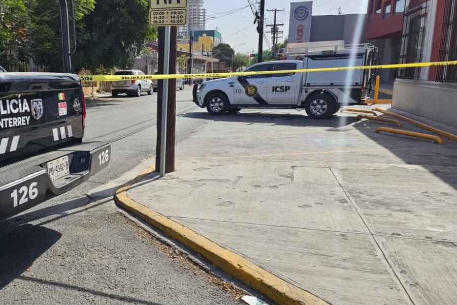 Persona en situación es encontrado sin vida en el Centro de Monterrey