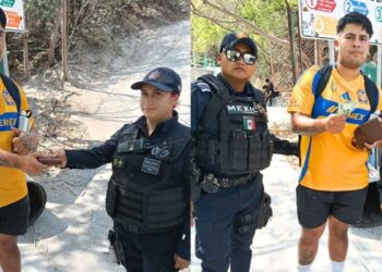 Policías de Guadalupe cartera