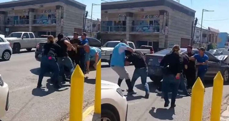 Policías de la Fiscalía terminan en riña en Reynosa, Tamaulipas