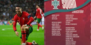 Portugal confirma que Cristiano Ronaldo no jugará en México el 28 de marzo