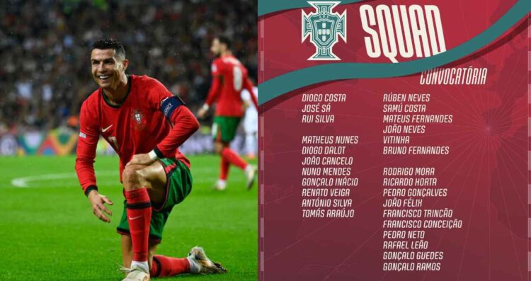 Portugal confirma que Cristiano Ronaldo no jugará en México el 28 de marzo