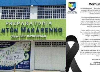 Preparatoria de Michoacán comunicado por asesinato de maestras