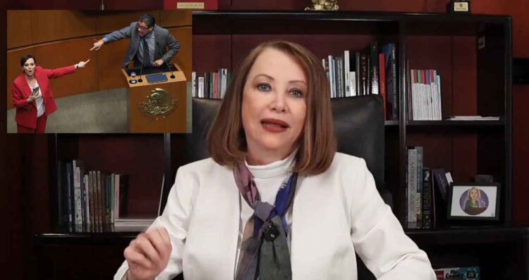 Presidenta del Senado piden respetar la investidura y mejorar el diálogo tras polémica entre Lilly Téllez y Saúl Monreal