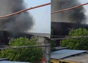 incendio avenida Guillermo Prieto El Mante