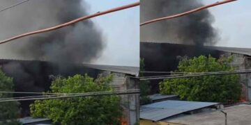 incendio avenida Guillermo Prieto El Mante