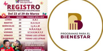 Publican calendario de registro para un Programa del Bienestar en marzo 2026: ¿Cuál es y quiénes se pueden inscribir?