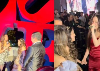 Quinceañera celebra su fiesta de lujo con Belinda, J Balvin, Xavi y Galilea Montijo