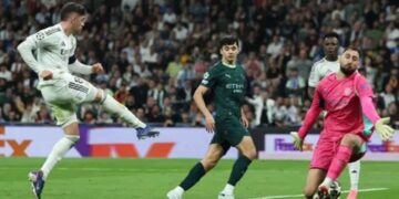 Real Madrid golea 3-0 al Manchester City y perfila su pase en la Champions League