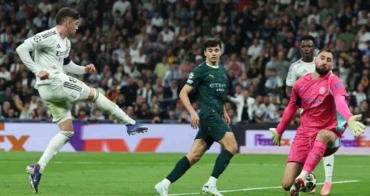 Real Madrid golea 3-0 al Manchester City y perfila su pase en la Champions League