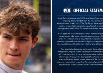 reglamento F1 2026 FIA
