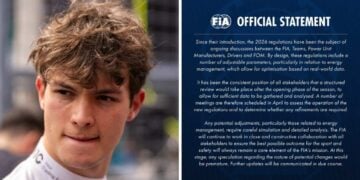 reglamento F1 2026 FIA