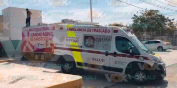 Rescatan a mujer en Victoria