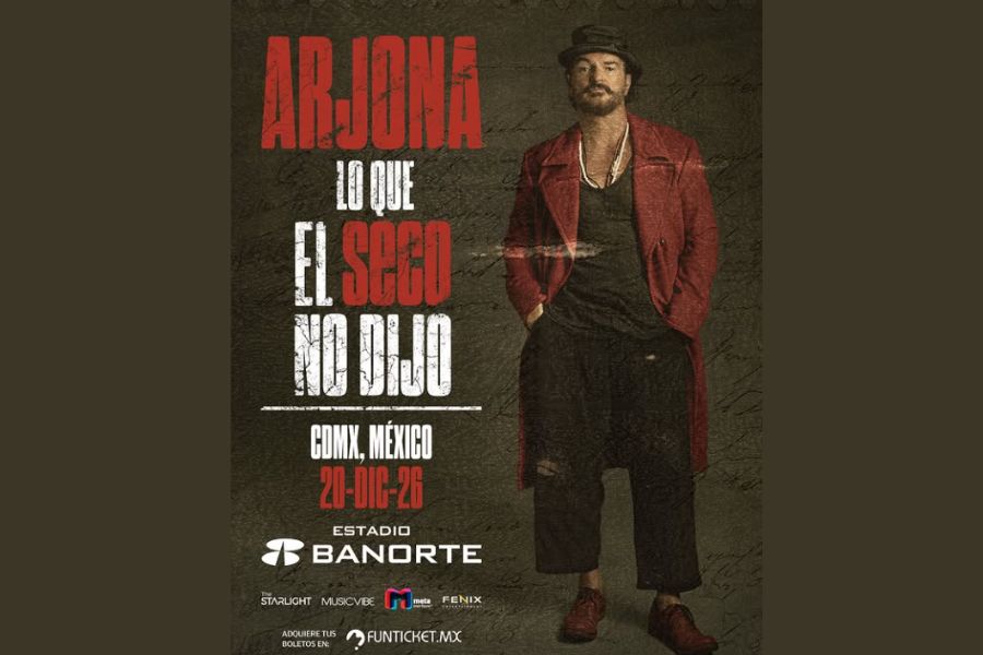 Ricardo Arjona vuelve al Estadio Azteca Primer concierto tras su remodelación