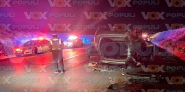 accidente múltiple Viaducto Reynosa