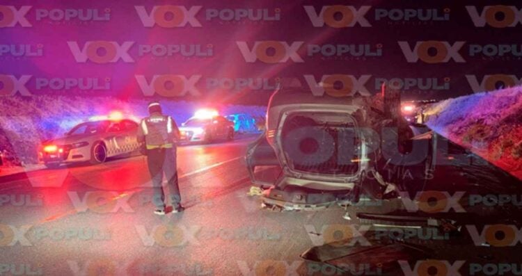 accidente múltiple Viaducto Reynosa