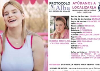 Secuestran a la influencer Carmiña Castro frente a su esposo e hijo en Culiacán