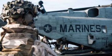 Senado entrenamiento con marines