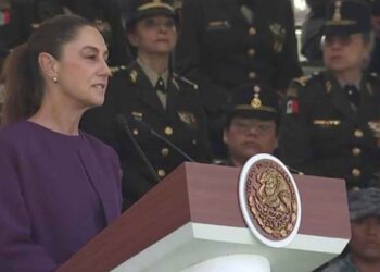 Sheinbaum encabeza conmemoración del Día Internacional de la Mujer en Campo Marte