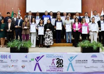 Tampico recibe Premio Nacional al Buen Gobierno Municipal 2025 por políticas de equidad impulsadas por Mónica Villarreal