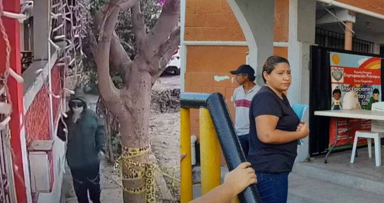 Tesorera de la primaria Gaspar Barrientos de Ciudad Madero, Tamaulipas, revela video del presunto asaltante que le quitó dinero de las inscripcionesvideo del presunto asaltante que le quitó dinero de las inscripciones