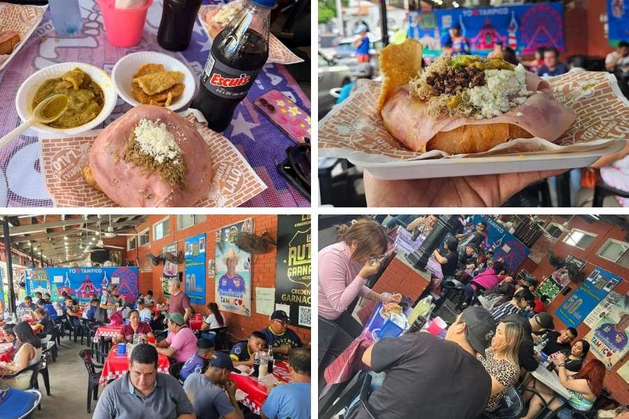 Tortas de la barda Tampico 2026