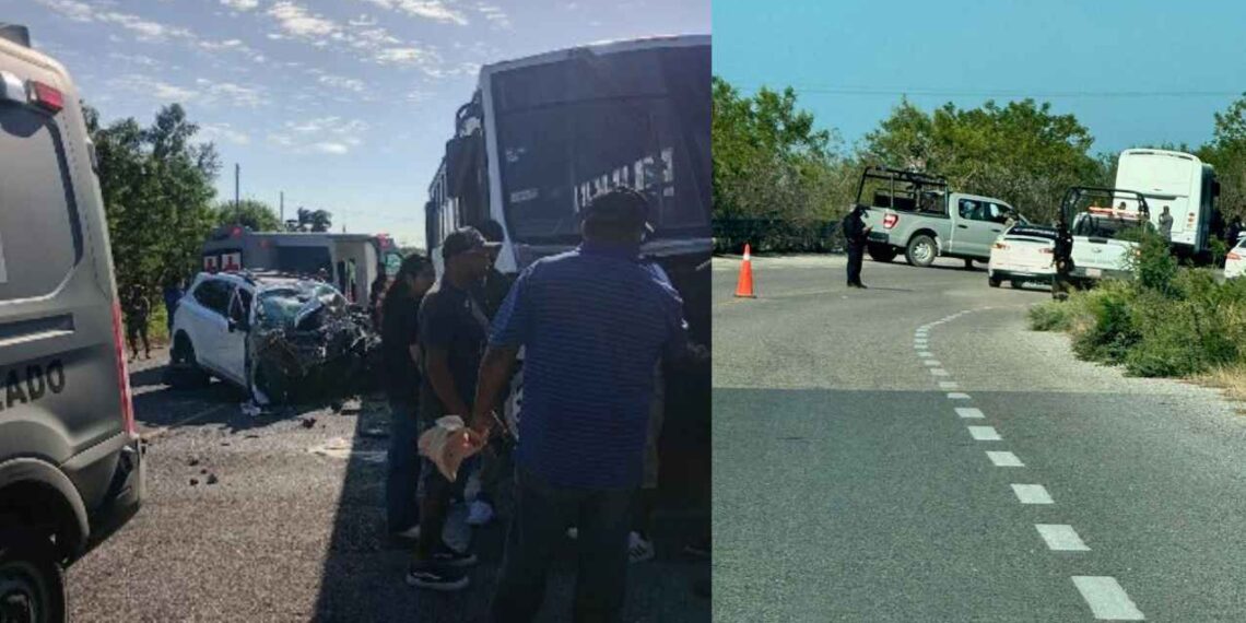 Trágico accidente en Soto La Marina: Dos personas sin vida