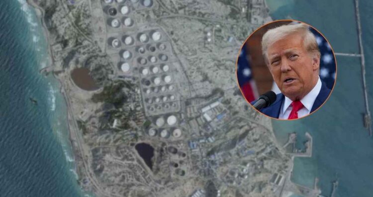 Trump isla de Kharg