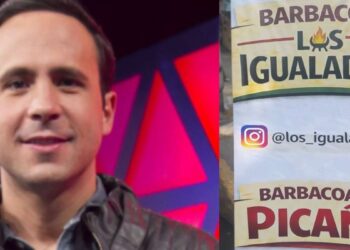 Ulises de la Torre reaparece promocionando negocio de barbacoa