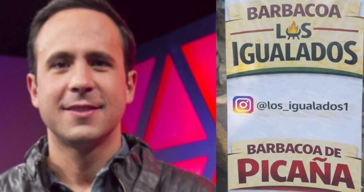 Ulises de la Torre reaparece promocionando negocio de barbacoa
