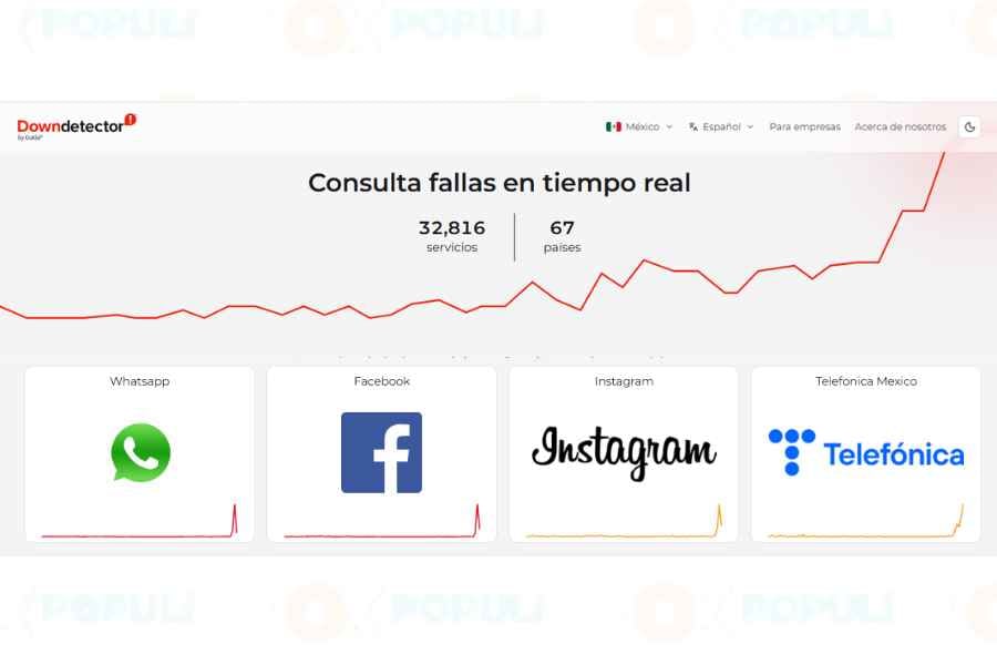 Usuarios reportan fallas en WhatsApp, Facebook e Instagram este 24 de marzo: ¿Por qué se registraron problemas en las aplicaciones?
