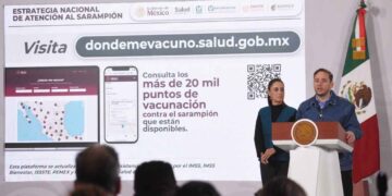 Vacunación contra el sarampión sigue siendo prioridad en varios estados del país
