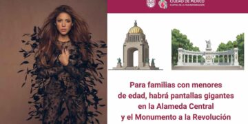 Zonas para familias concierto de Shakira