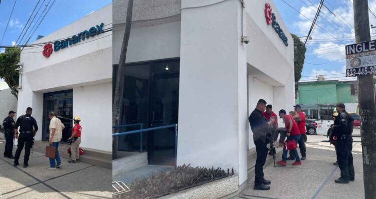 asaltantes Banco Banamex Tampico Tamaulipas